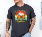 Oktoberfest Beer Festival - For Schnitzel My Nitzel T-Shirt 1